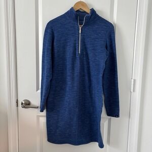 Tommy Bahama | Quarter Zip Sweater Dress Long Sleeve Pullover Knit  Sz XS